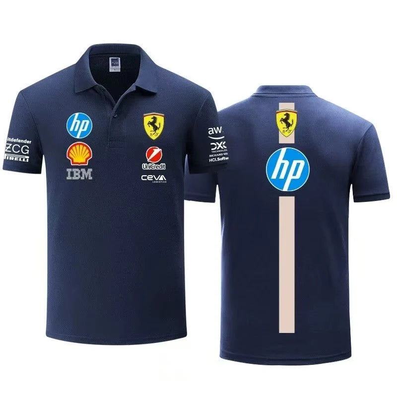 2025 Ferrari F1 RacingTeam Uniform POLO Shirt