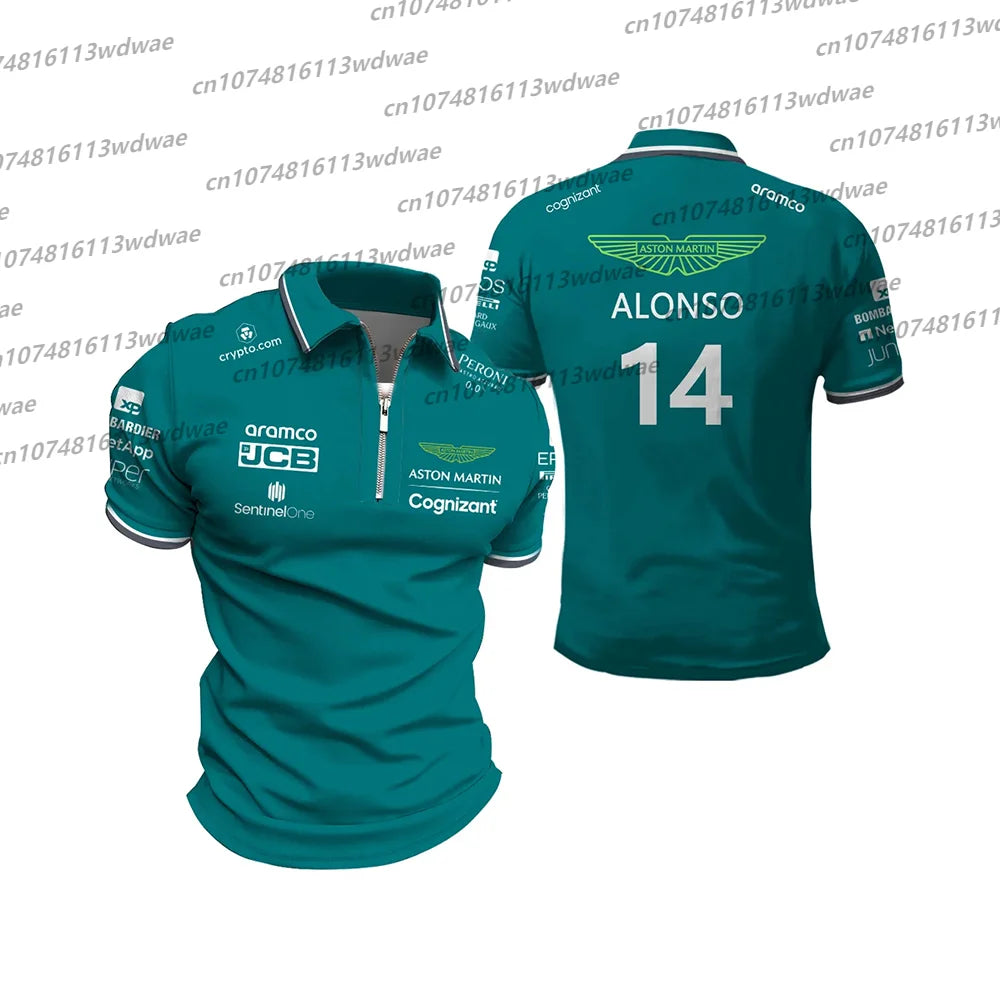2025 Aston Martin F1 RacingTeam Uniform POLO Shirt