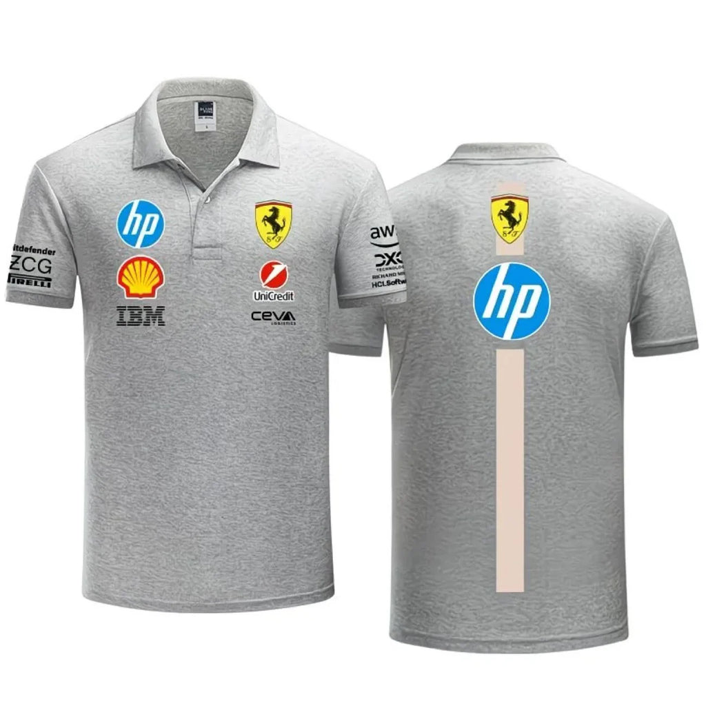 2025 Ferrari F1 RacingTeam Uniform POLO Shirt