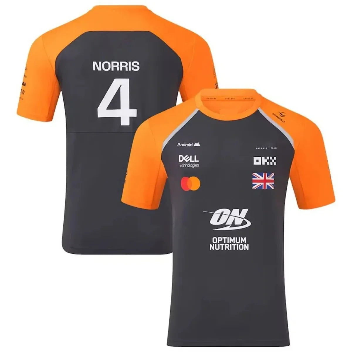 McLaren 2025 racing team jersey