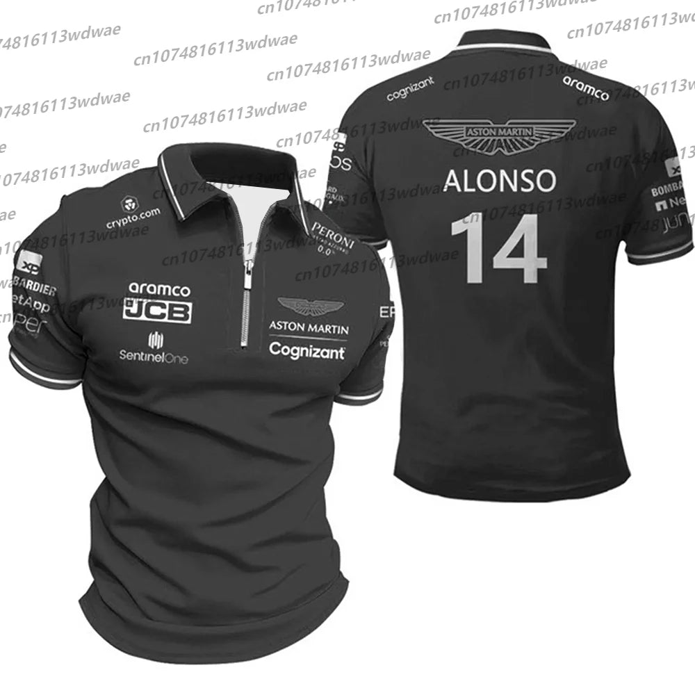 2025 Aston Martin F1 RacingTeam Uniform POLO Shirt