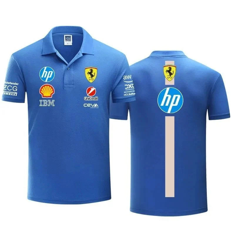 2025 Ferrari F1 RacingTeam Uniform POLO Shirt