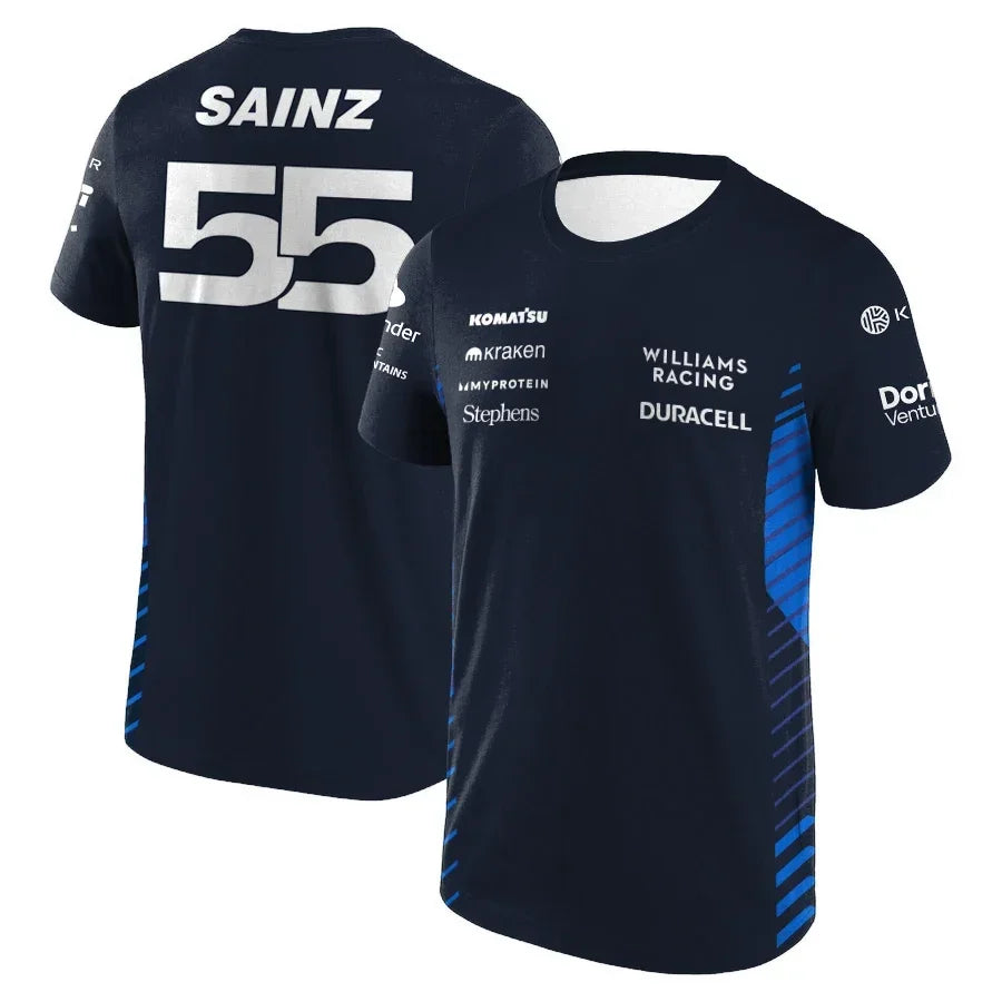 F1 Williams Racing 2025 Team Set Up T-Shirt