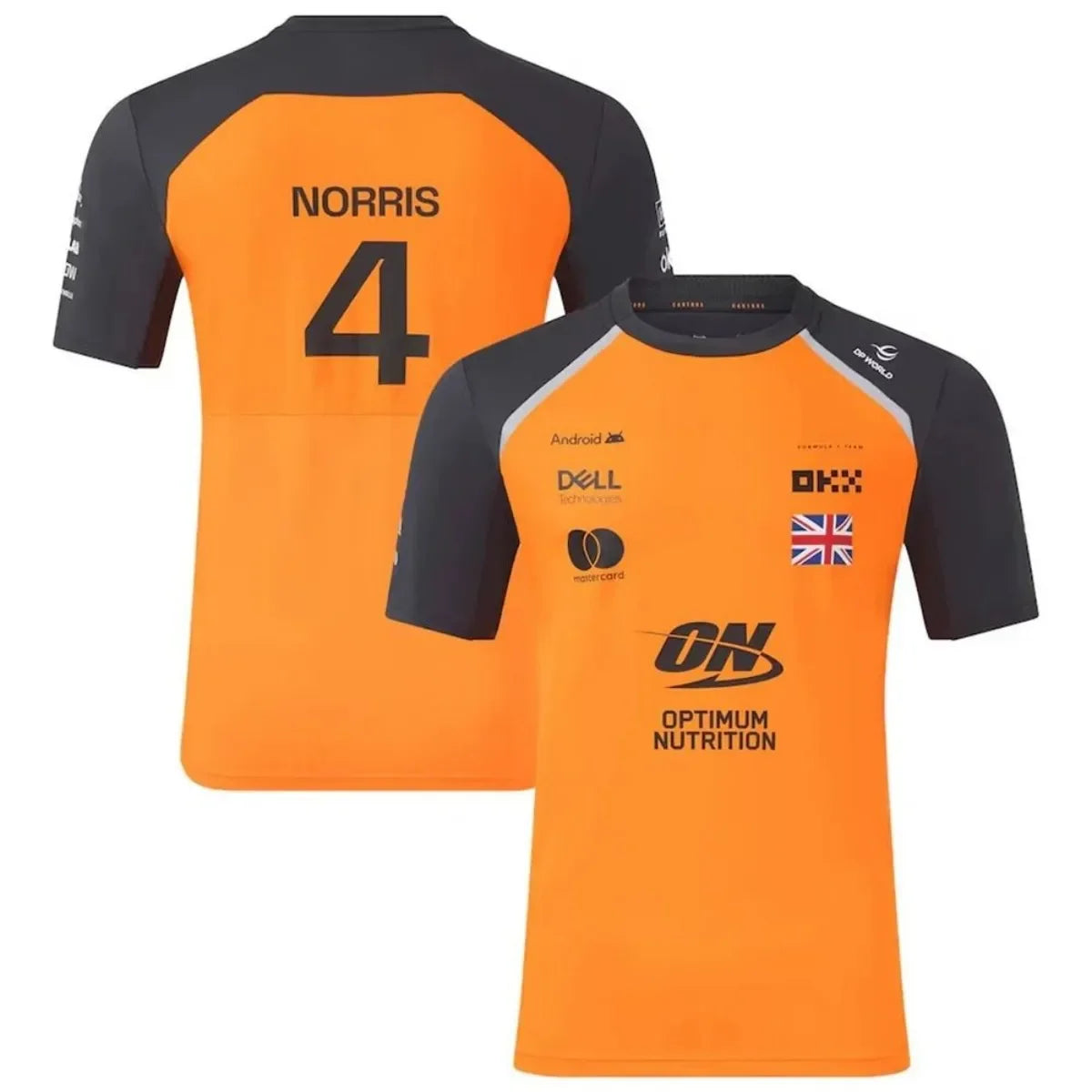 McLaren 2025 racing team jersey