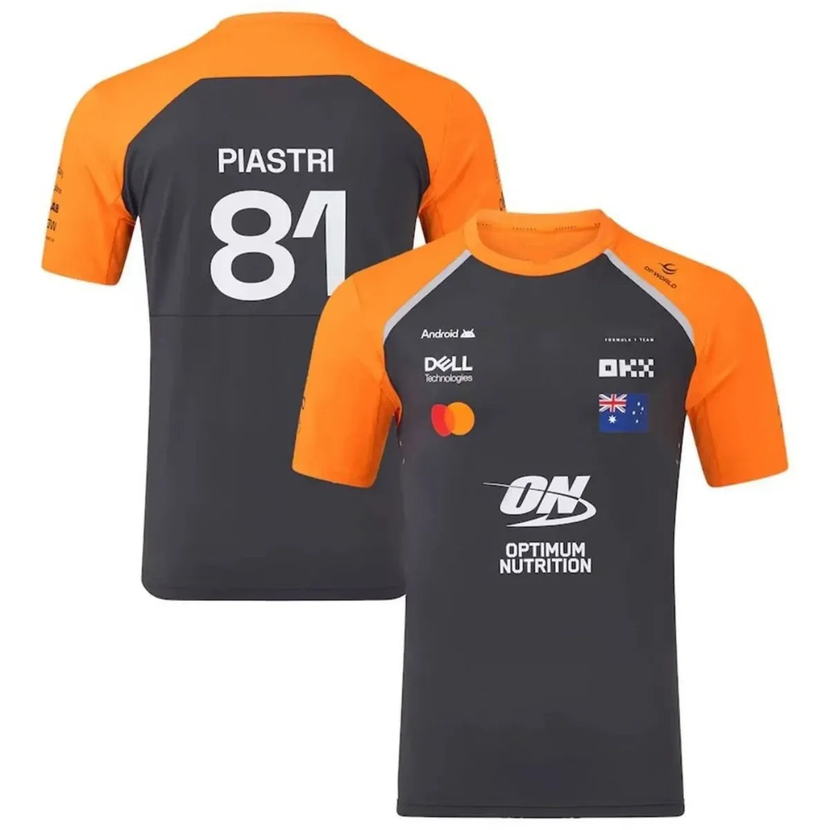 McLaren 2025 racing team jersey