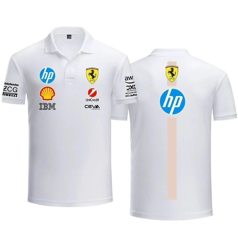 2025 Ferrari F1 RacingTeam Uniform POLO Shirt