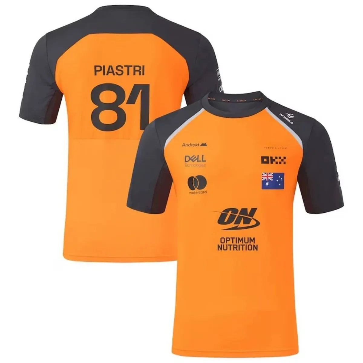 McLaren 2025 racing team jersey